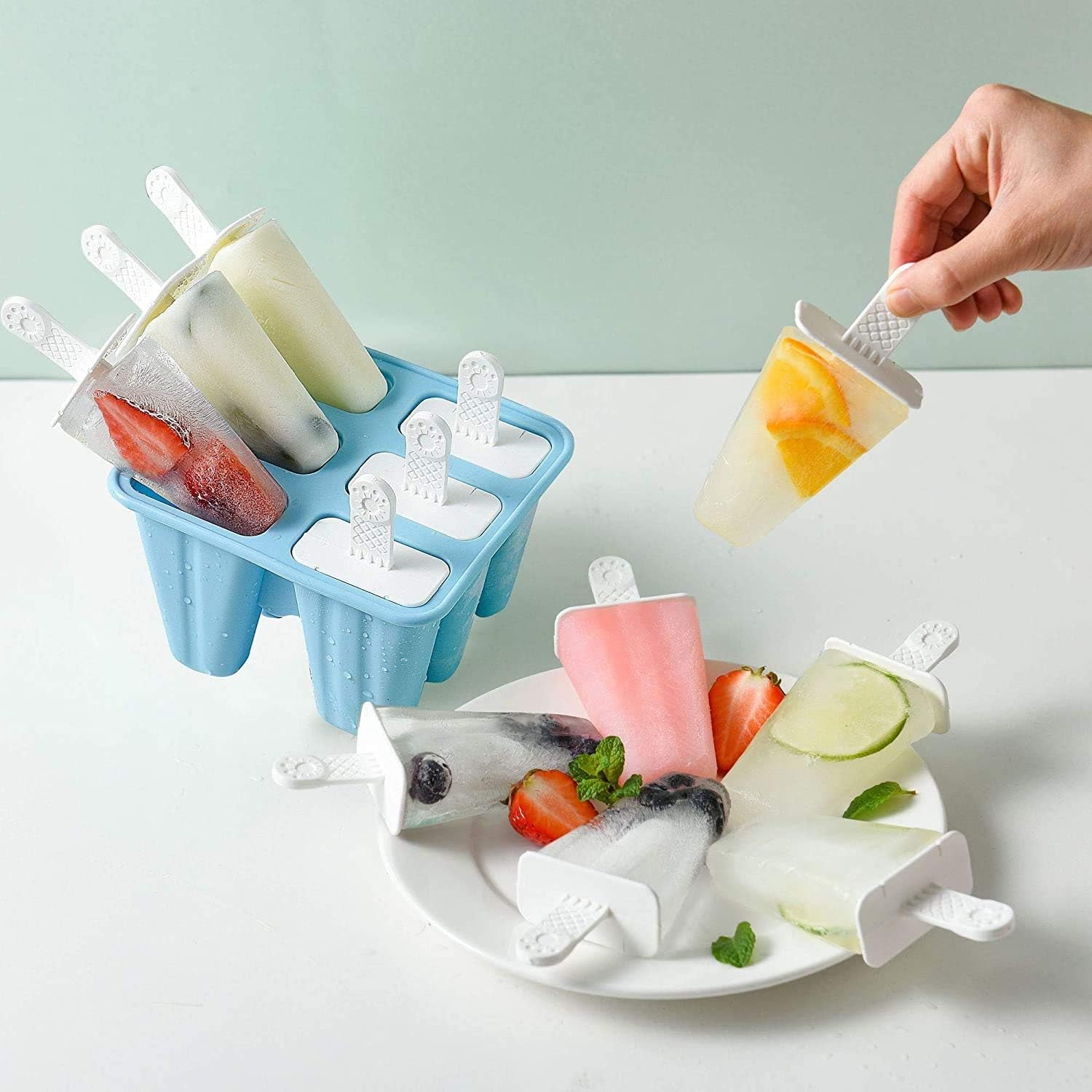 Silicone Ice Pop Maker Set