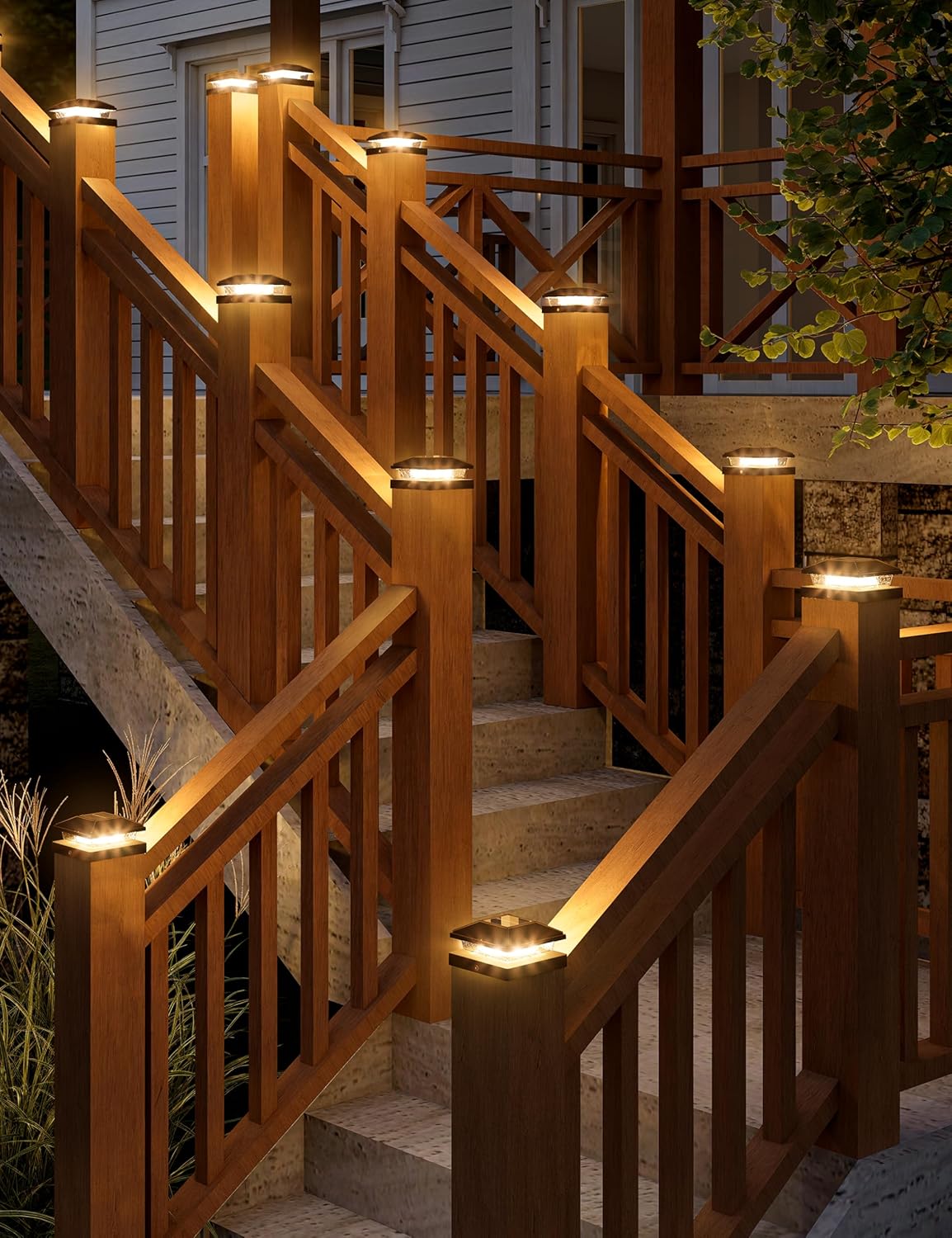 LumiGuard™ | Executive Solar Post Caps