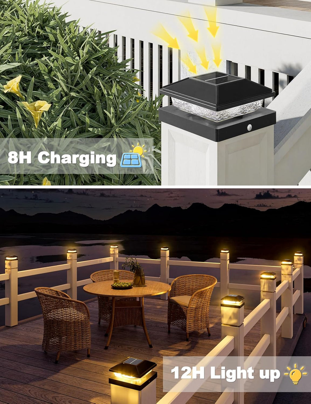 LumiGuard™ | Executive Solar Post Caps