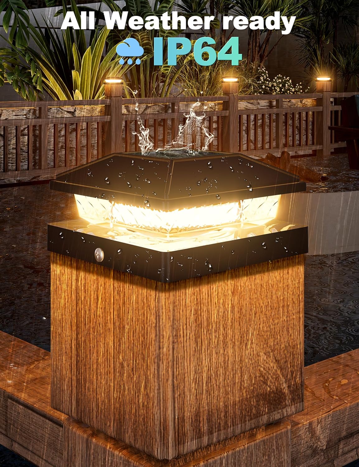 LumiGuard™ | Executive Solar Post Caps
