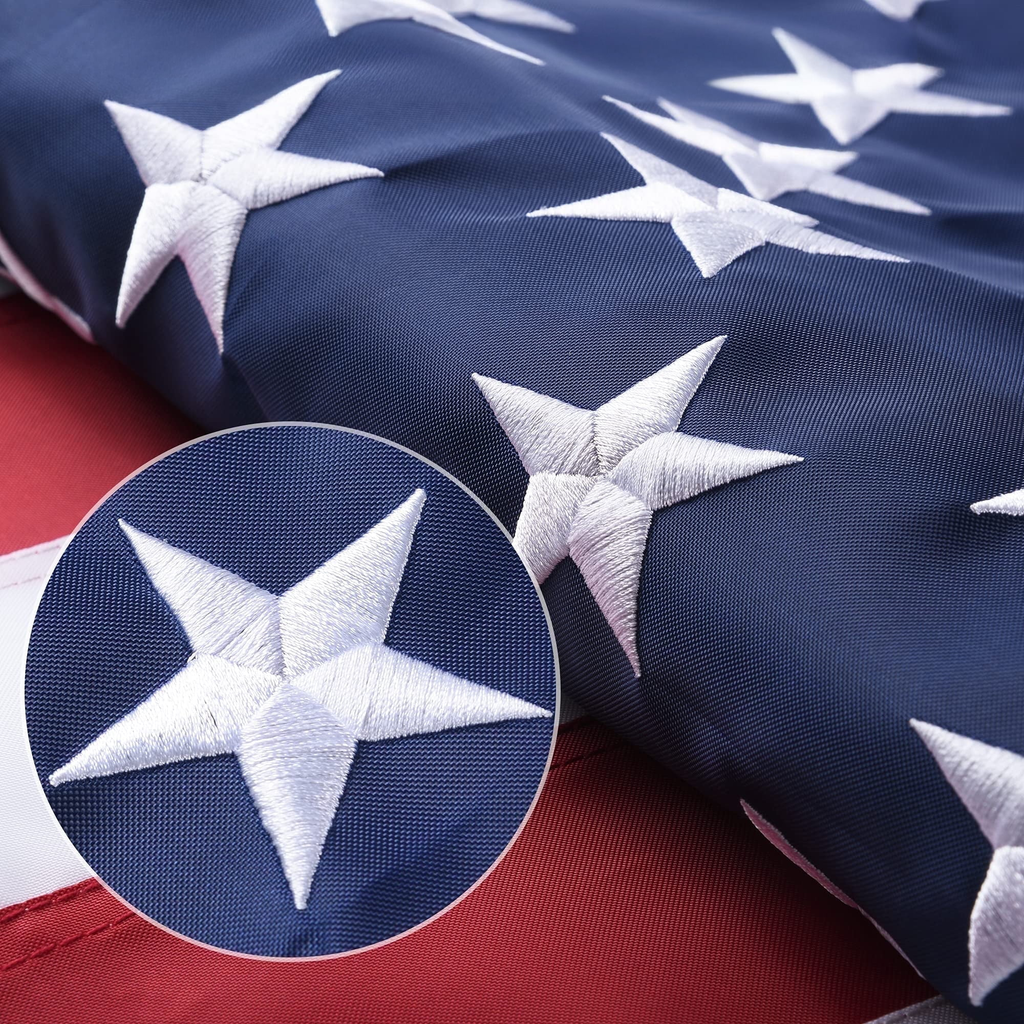 Patriotic Bundle — Forever Glory Flag + Crystal Keychain