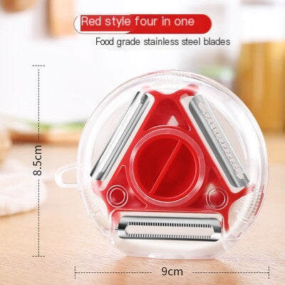 Tri-Function Rotating Peeler